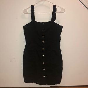 H&M Black Denim Dress